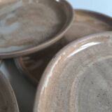 Set of 6 Marais stoneware plates