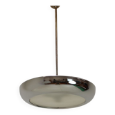 Ufo pendant lamp by josef hurka for napako 1940s