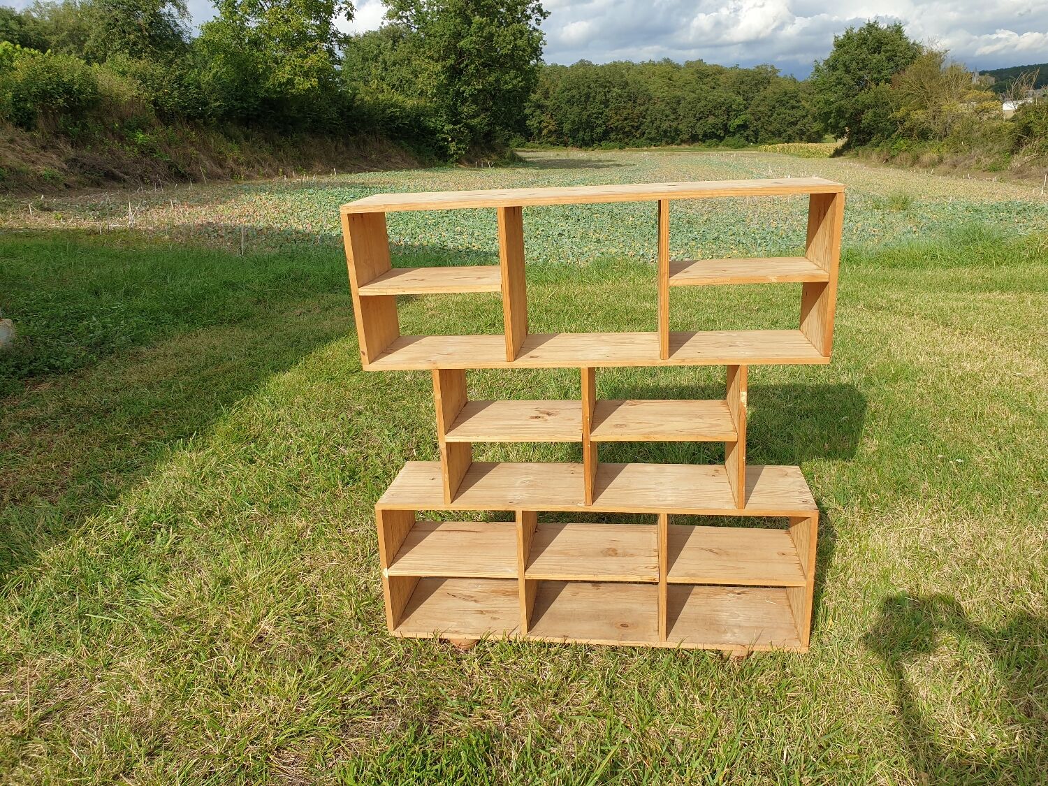 Claustra old piece of furniture workshop lockers