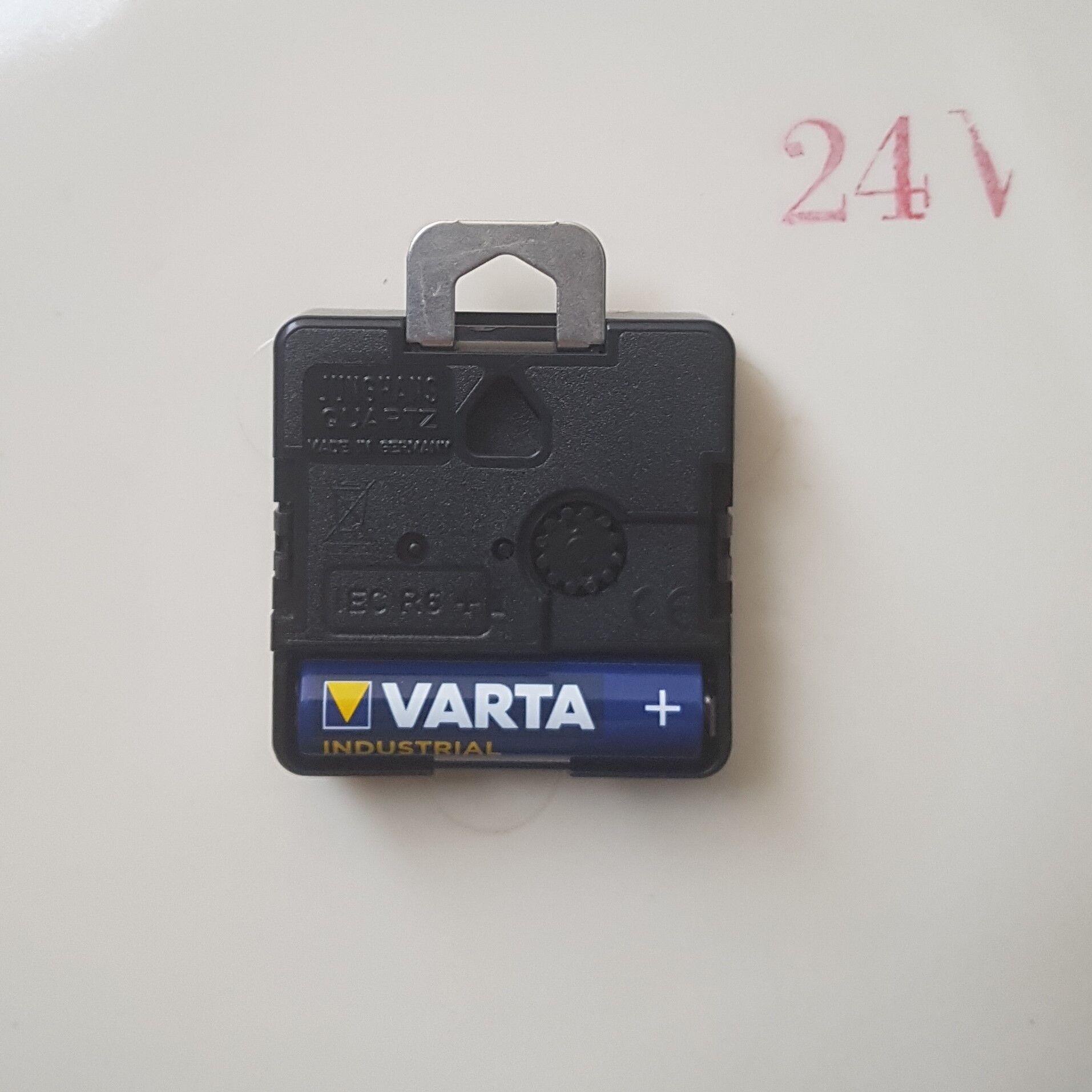 Industrial bakelite wall clock