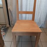 Solid wood chair