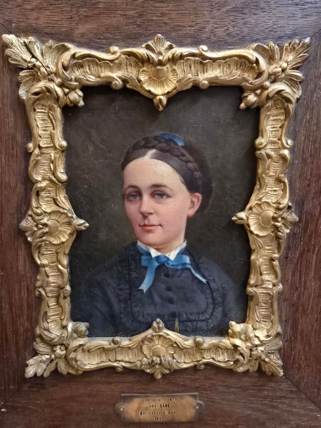 Oil on panel, 19th century