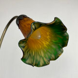 Gooseneck lamp in glass paste