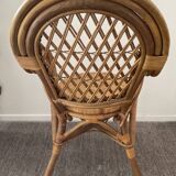 Rattan armchair from the 70s