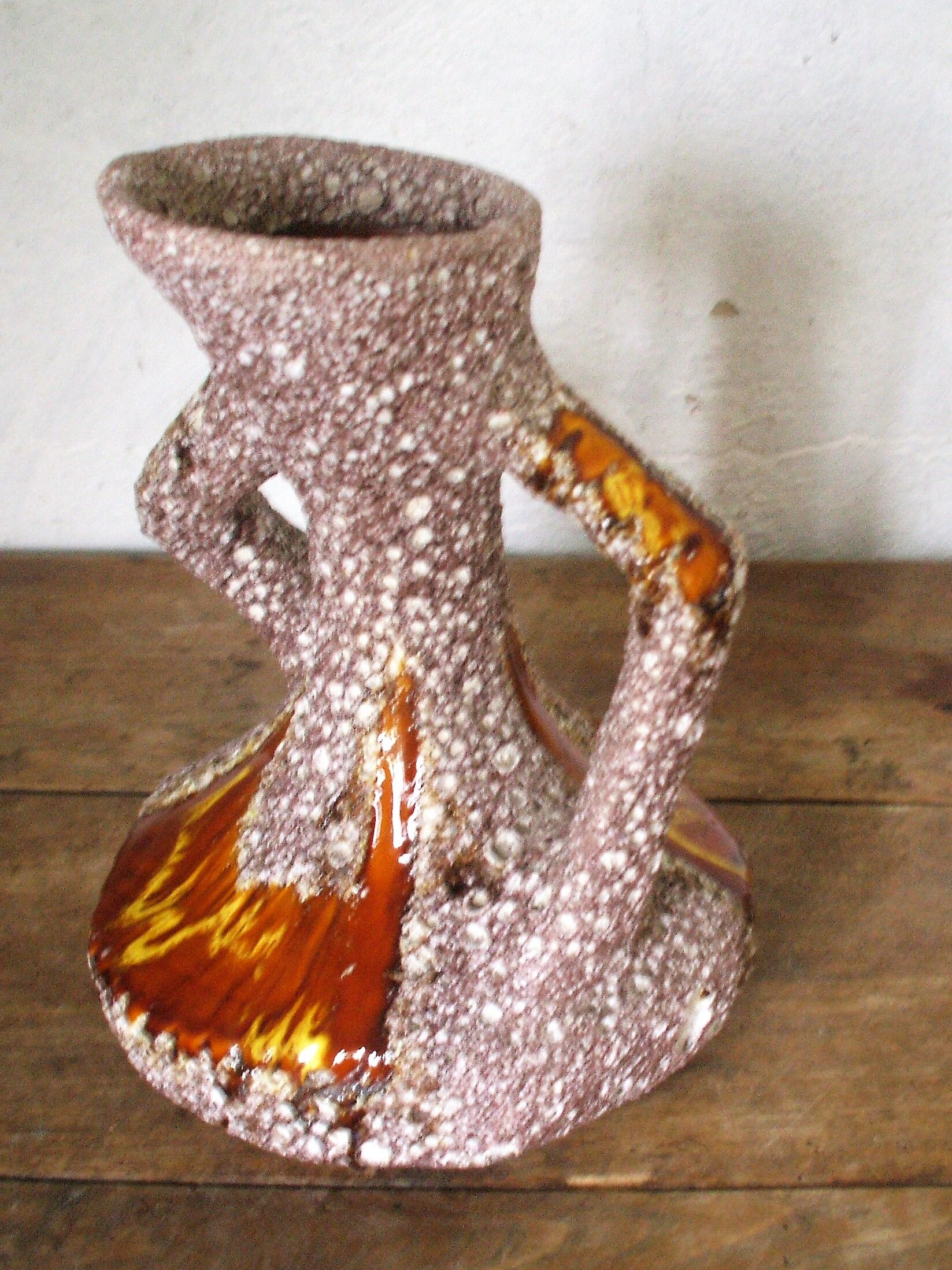Vase Vallauris Fat Lava