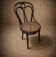 Viennese chair, bent beech with caning, circa 1930.