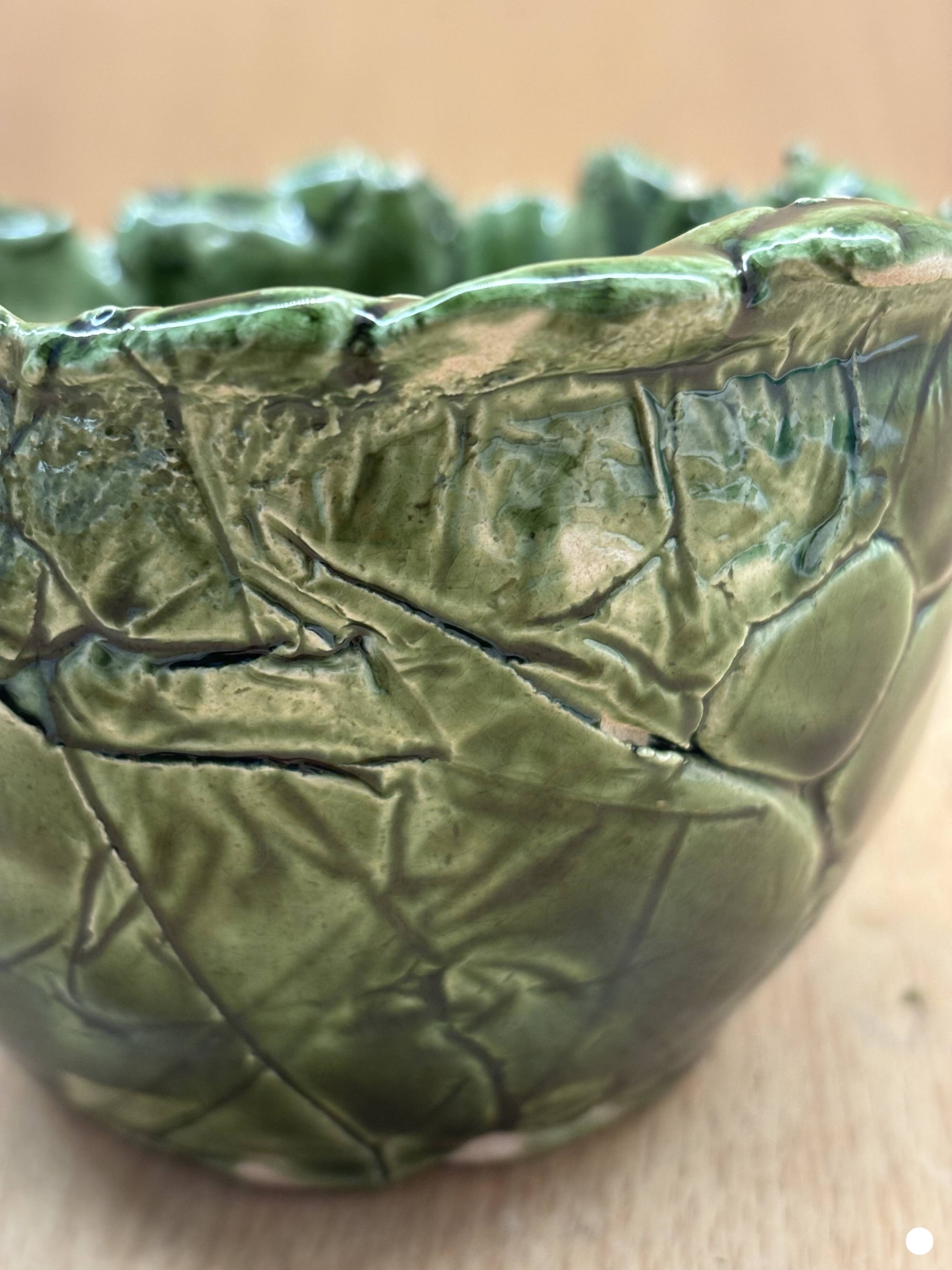 Cabbage leaf slip cut