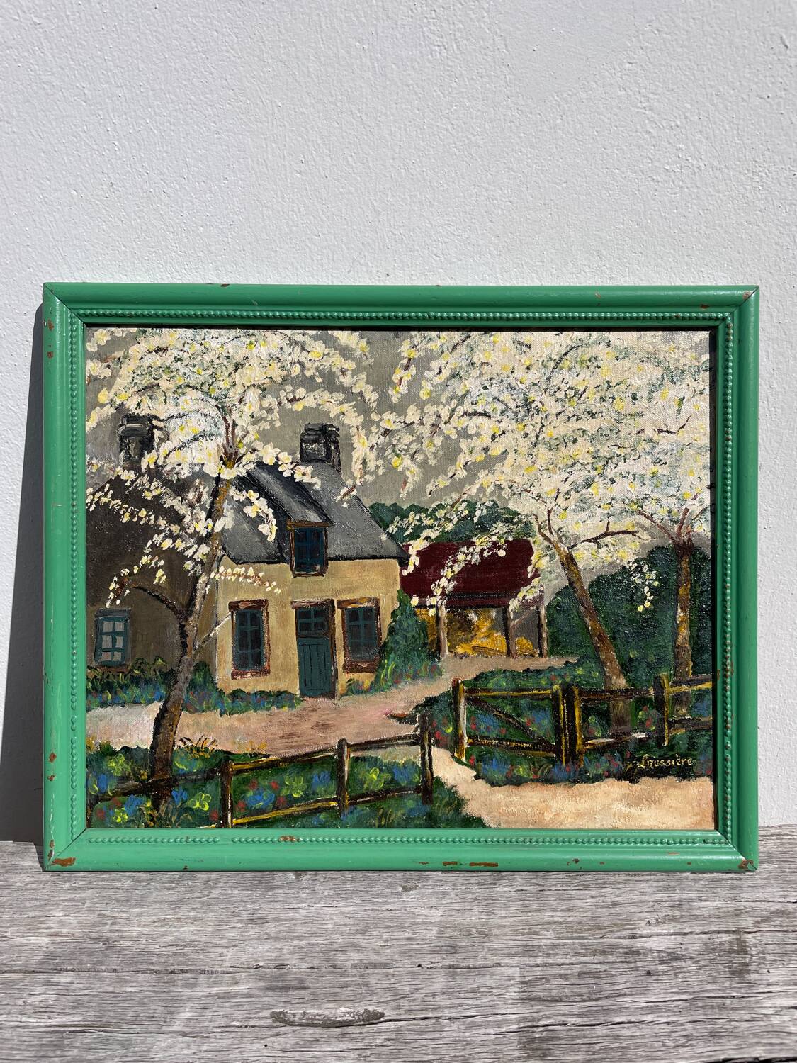 Landscape painting oil painting