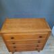 Commode vintage à 4 tirroirs pieds compas
