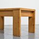 Pine coffee table Les Arcs, circa 1970