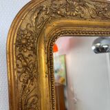 Miroir Louis-Philippe doré – XIXe siècle