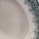 4 assiettes creuses en Terre de Fer Longwy modèle "Suzanne"