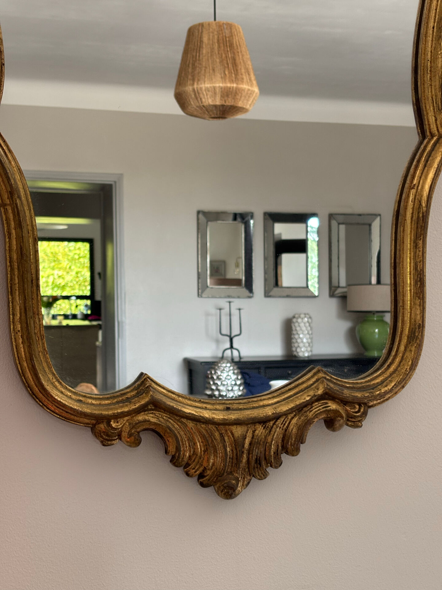 Louis XV style mirror