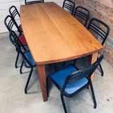 Table to eat solid blond oak oblong shape