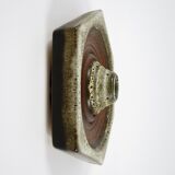 Set of 2 German ceramic wall lamps, 1970s