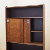 Oak bookcase, Danish design, 1970s, production: Denmark