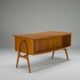 Mid-Century Danish Teak Desk by Svend Åge Madsen for Sigurd Hansen, 1950s
