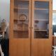 Ancienne armoire vitrine écolière