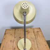 Lampe de table à col de cygne beige, années 1960