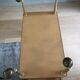 Vintage service table in Formica with wheels