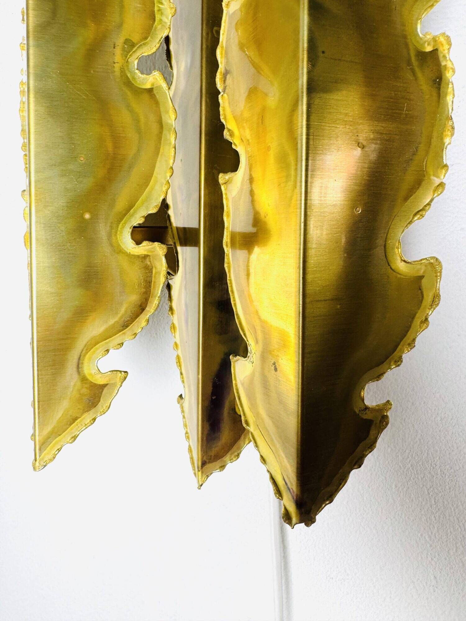 Model 5193 Brutalist Wall Lights By Svend Aage Holm-Sørensen For Holm-Sørensen & Co, Denmark 1960S