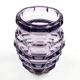 Art Deco vase, manganese crystal, Poland, 1930s