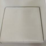 Pair of vintage Throw Away Armchairs by Willie Landels for Zanotta, white Vinyl