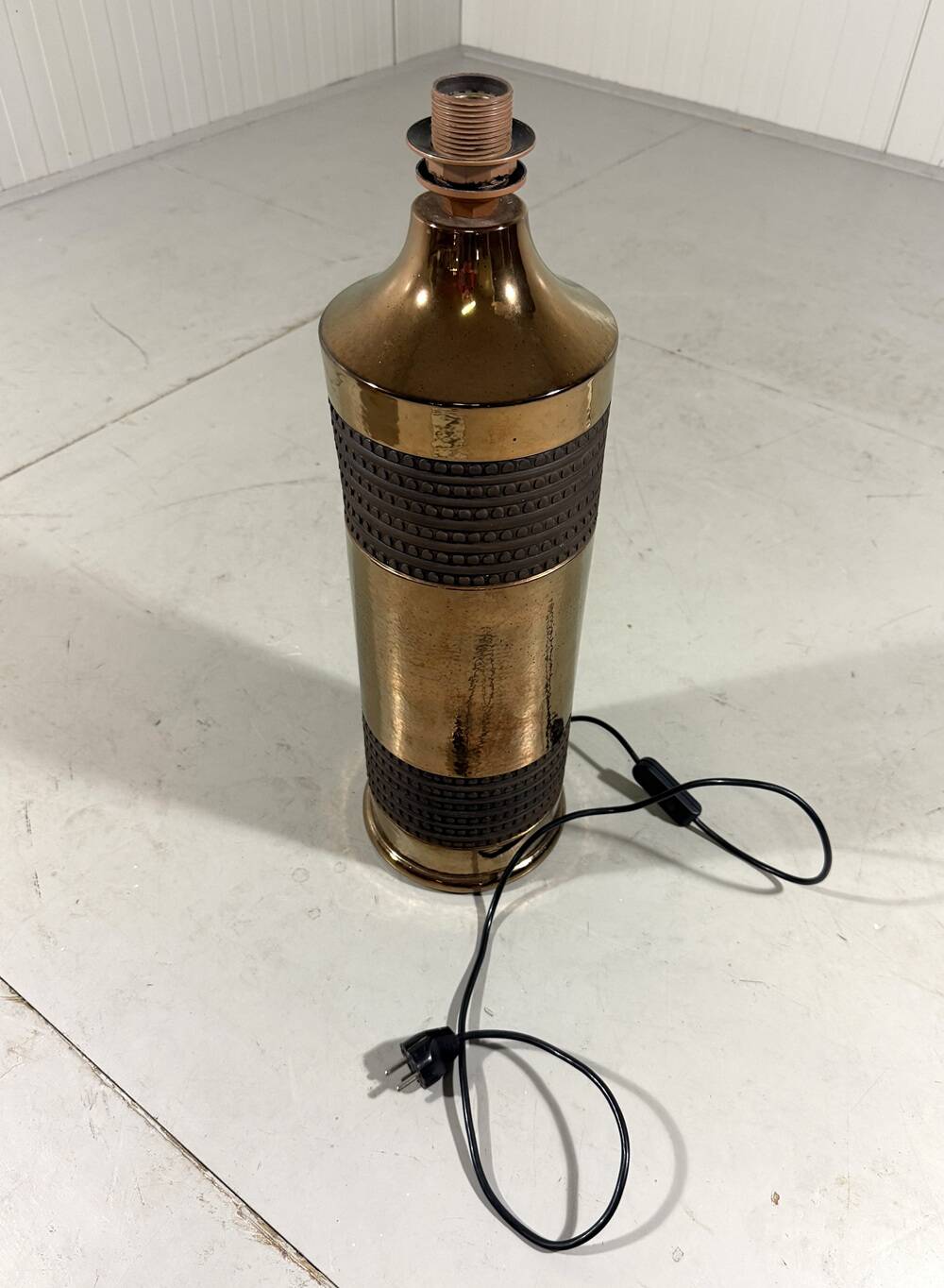 Bitossi large ceramic table lamp for Bergboms, Sweden 1960’s
