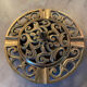 Vintage bronze covered ashtray