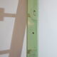 Green coat hanger