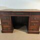 Old desk leather top