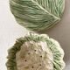 Drainer and sheet dish in cauliflower slip