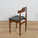 Mid-Century Teak Dining Table & Chairs by Hans Olsen for Frem Røjle, Denmark, 1960s, Set of 5