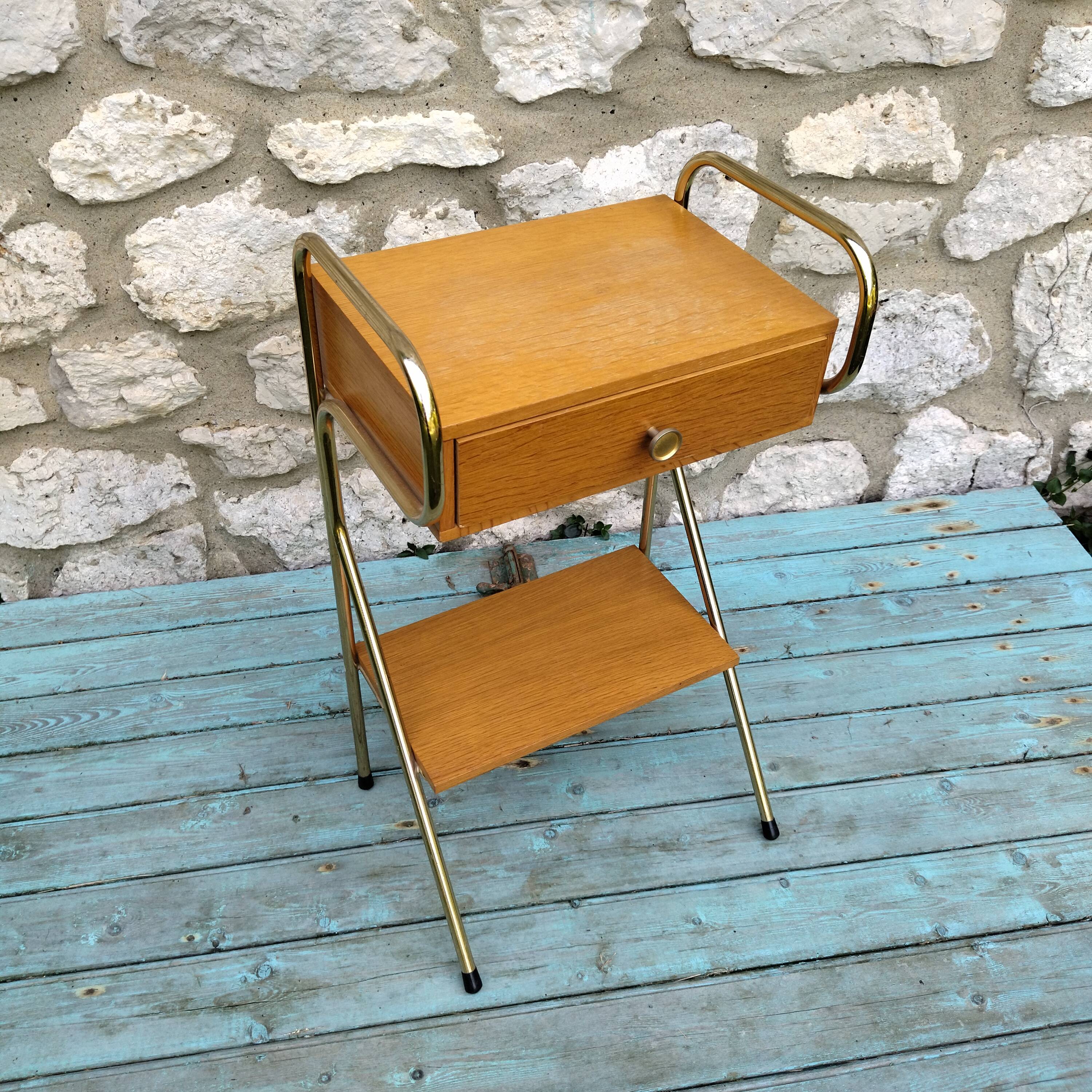 Bedside night table, 50s