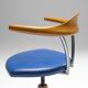 Chaise pivotante, Italie, années 1980
