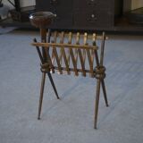 Beech magazine rack 1960