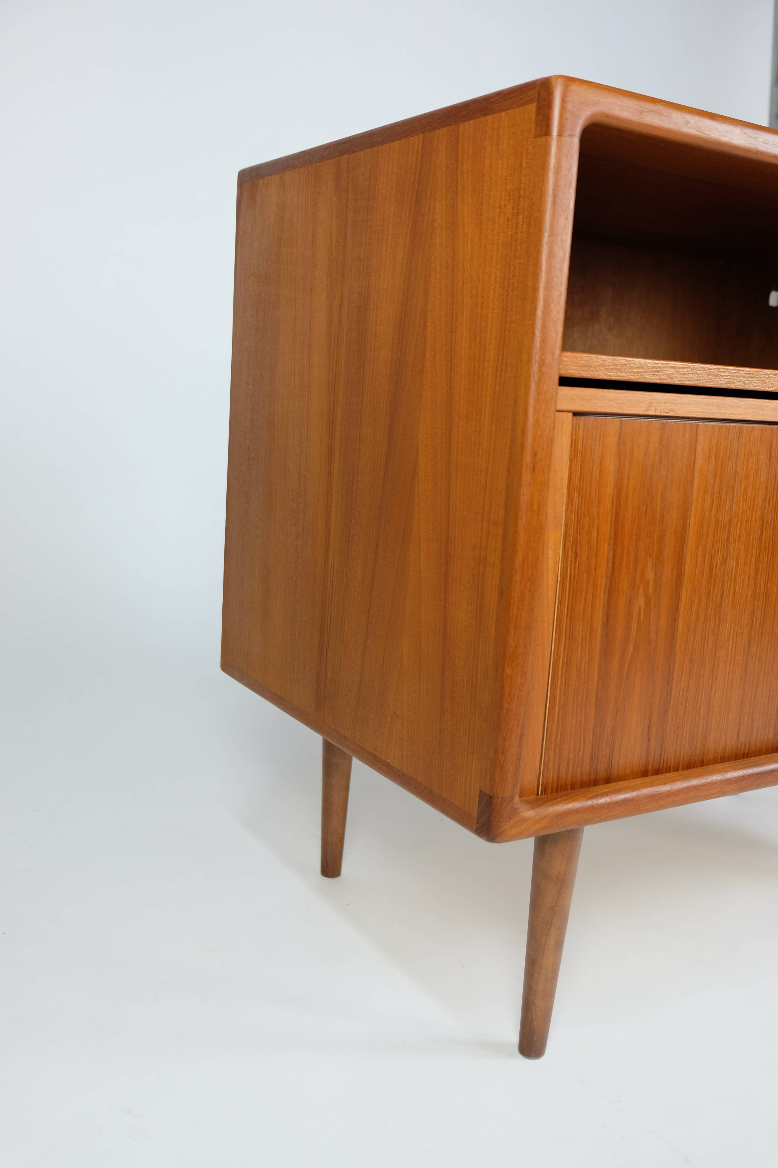 Vintage Danish Design Teak HiFi Phono Sideboard - 1970s