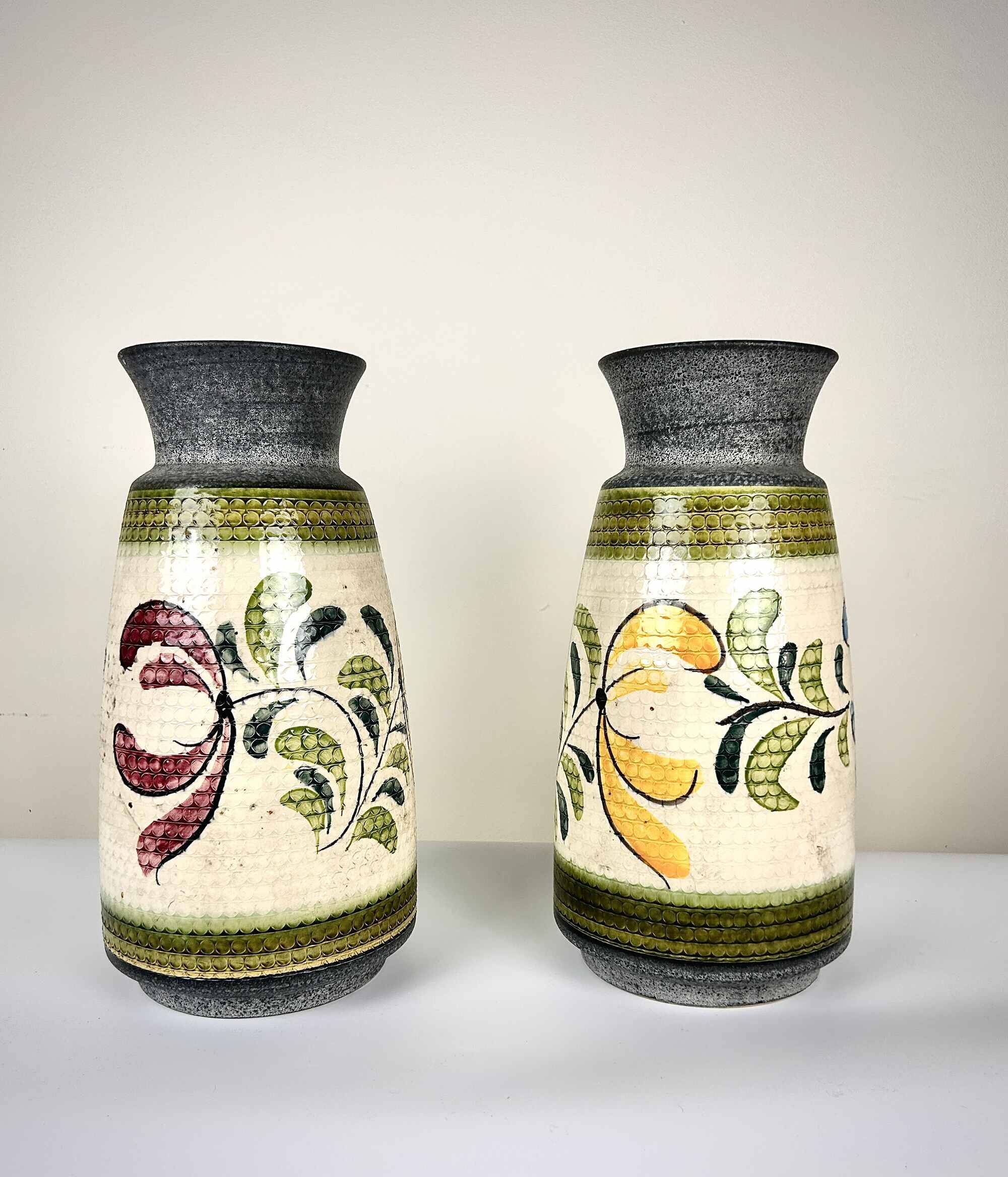Pair of West German vases