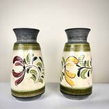 Pair of West German vases