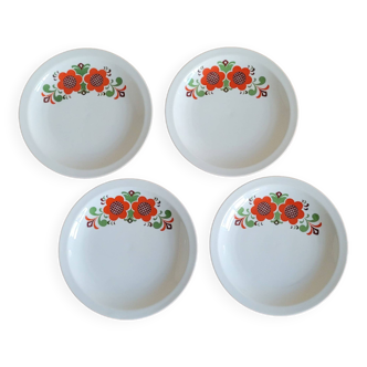 Set of 4 Bareuther Bavaria 143 plates