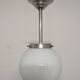 Art Deco ball suspension in opaline