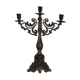 3-arm chandelier, regency style