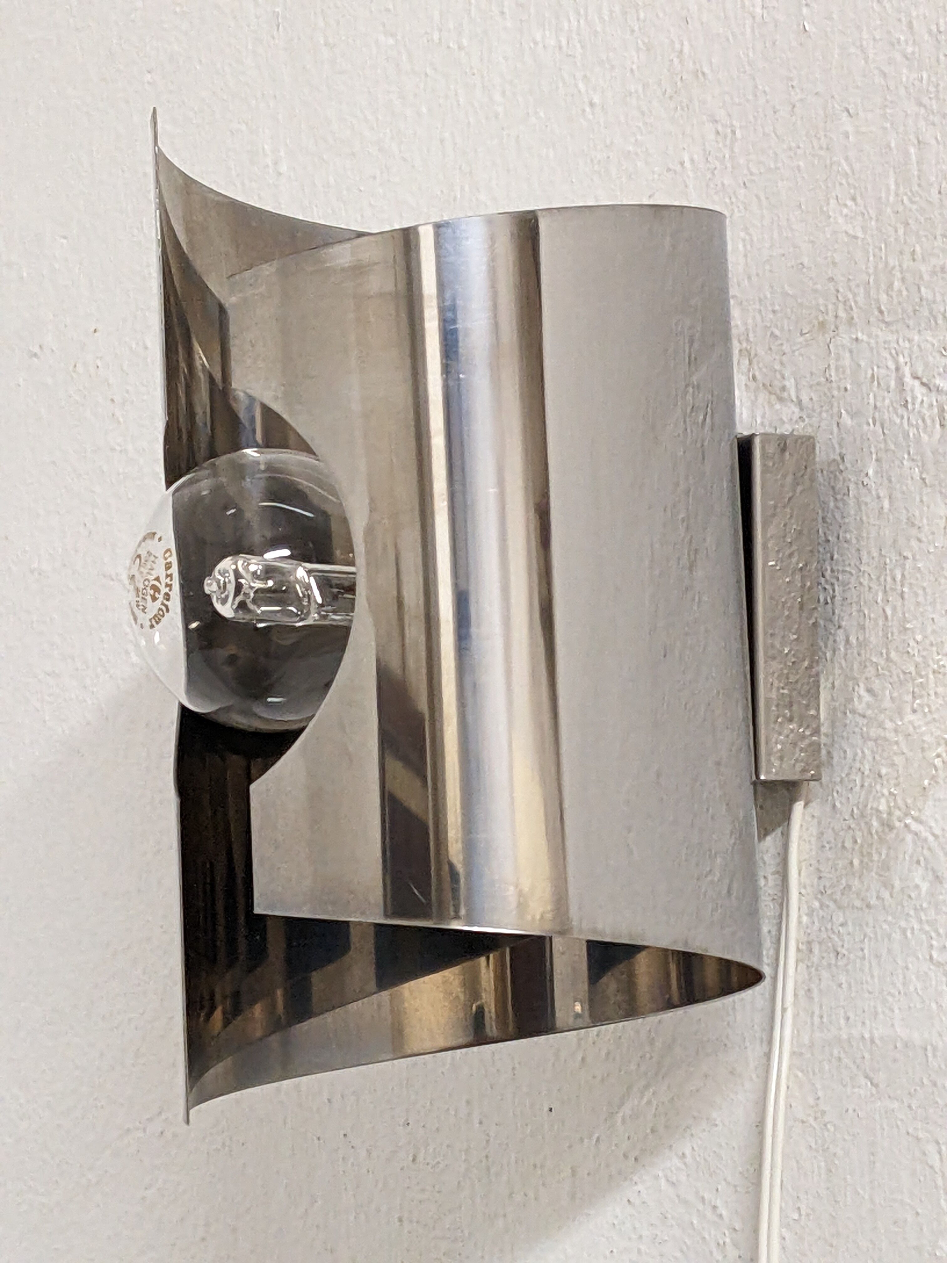 Space age wall lamp from the 60s/70s