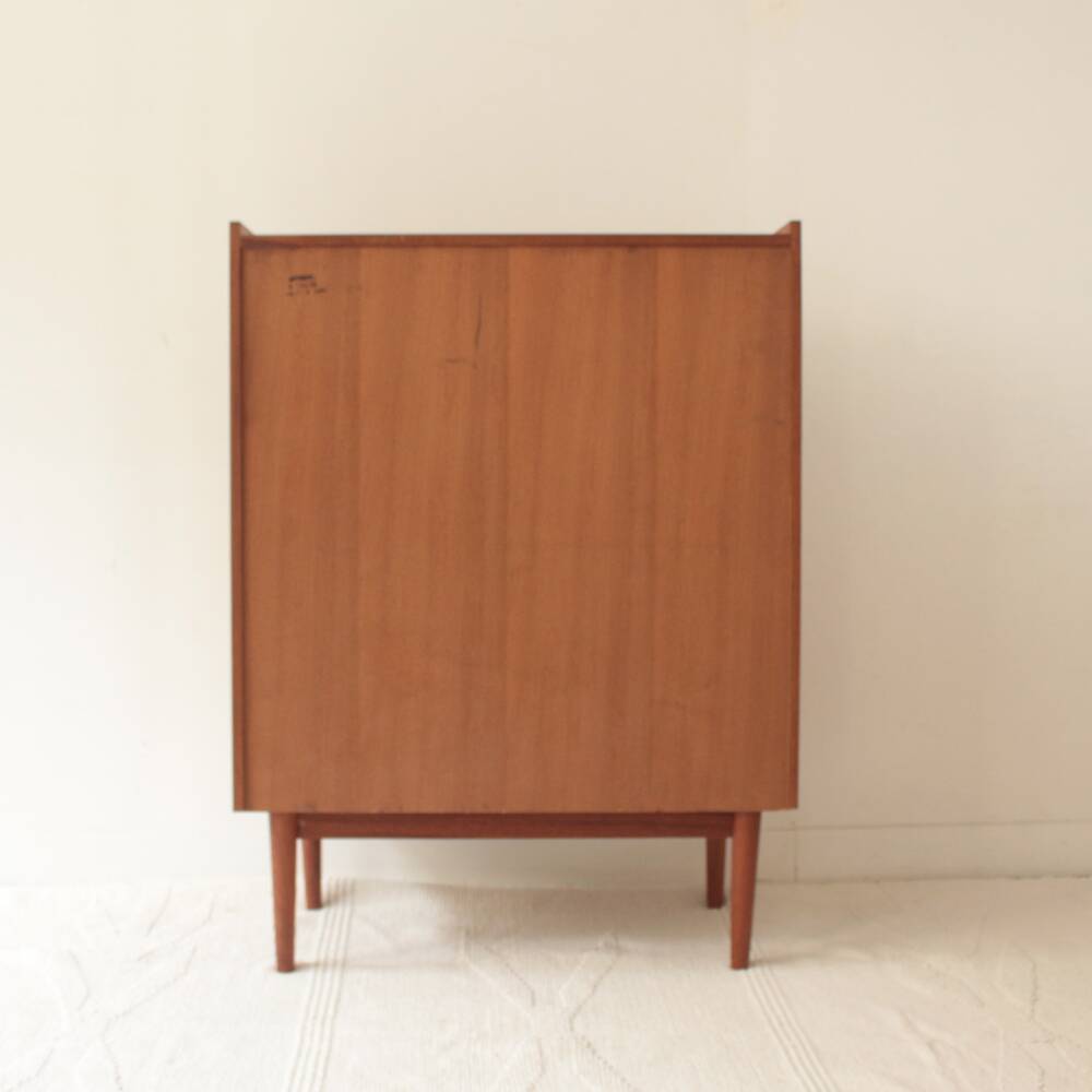 Vintage Danish teak secretary, Tibergaard by Gunnar Nielssen