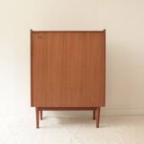 Vintage Danish teak secretary, Tibergaard by Gunnar Nielssen