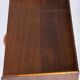 Side Table in Rosewood with Drawer and Rattan Shelf, Denmark, 1960s