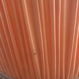 Pair of vintage 1950 orange lampshades