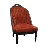 Chauffeuse en ajajou époque napoléon III