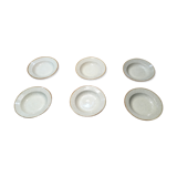 Lot 6 assiettes creuses Tulowice Poland