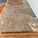 Buffet art déco en chêne massif